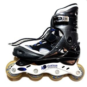 Blade runner 0000Black and White Inline Skates